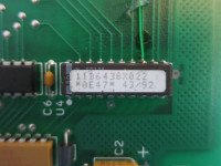 Fisher-Rosemount DH7201X1-A1 Common RAM Card w 11B6438X022 Chip 39A2990X092 PLC (PM1033-1)