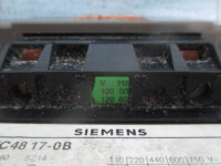 Siemens 3TC48-17-0B 75 Amp 2 Pole DC Contactor 600V DC 120V Coil 45 HP 2POL (TK0565-11)