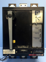 Square D PEF1236G 1200A Circuit Breaker w/ 800 Amp Plug Type PEL 600V w/ Ground (EM0802-1)