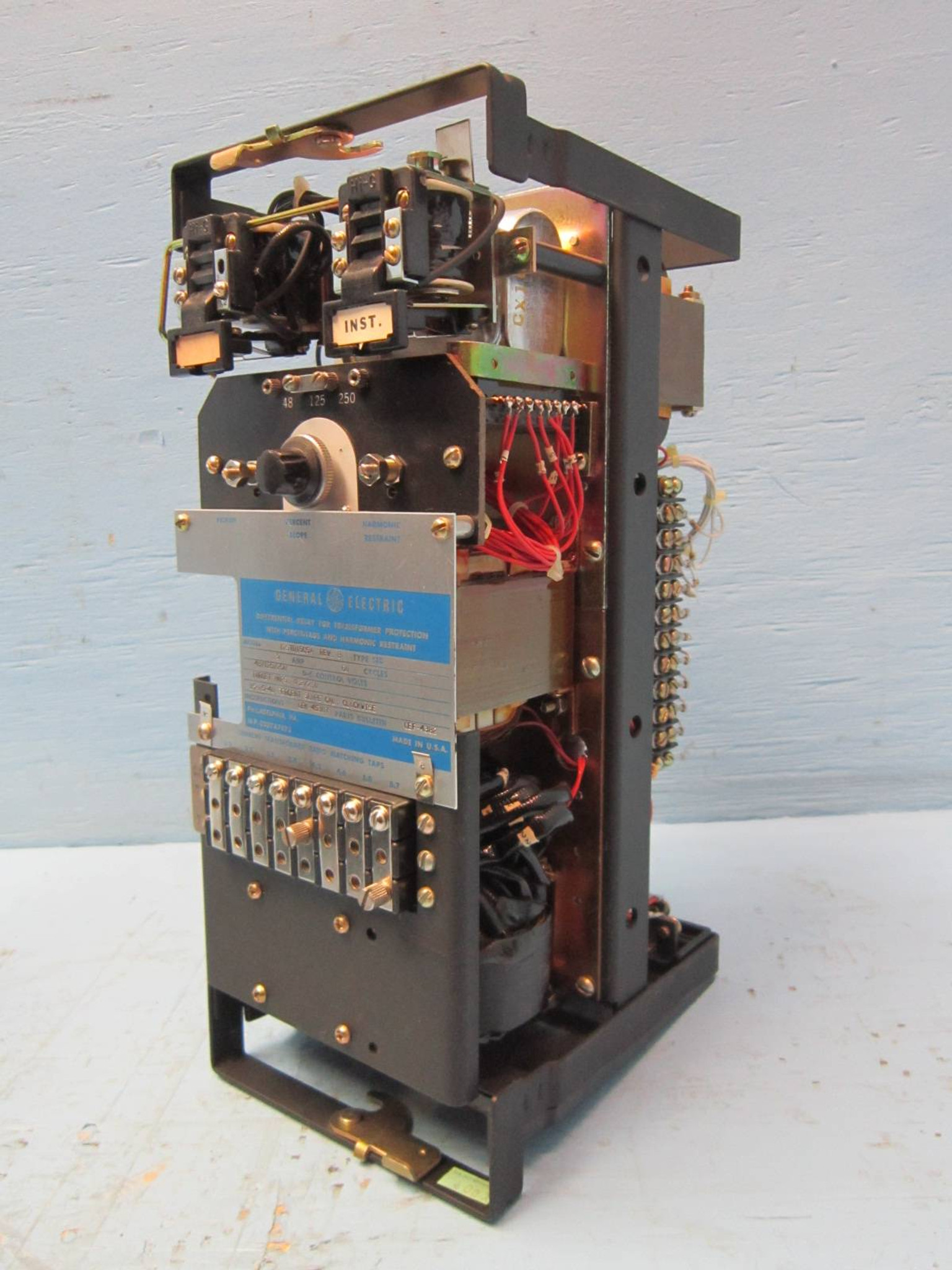 GE 12STD15C5A Rev B Differential Relay Transformer Protection Relay