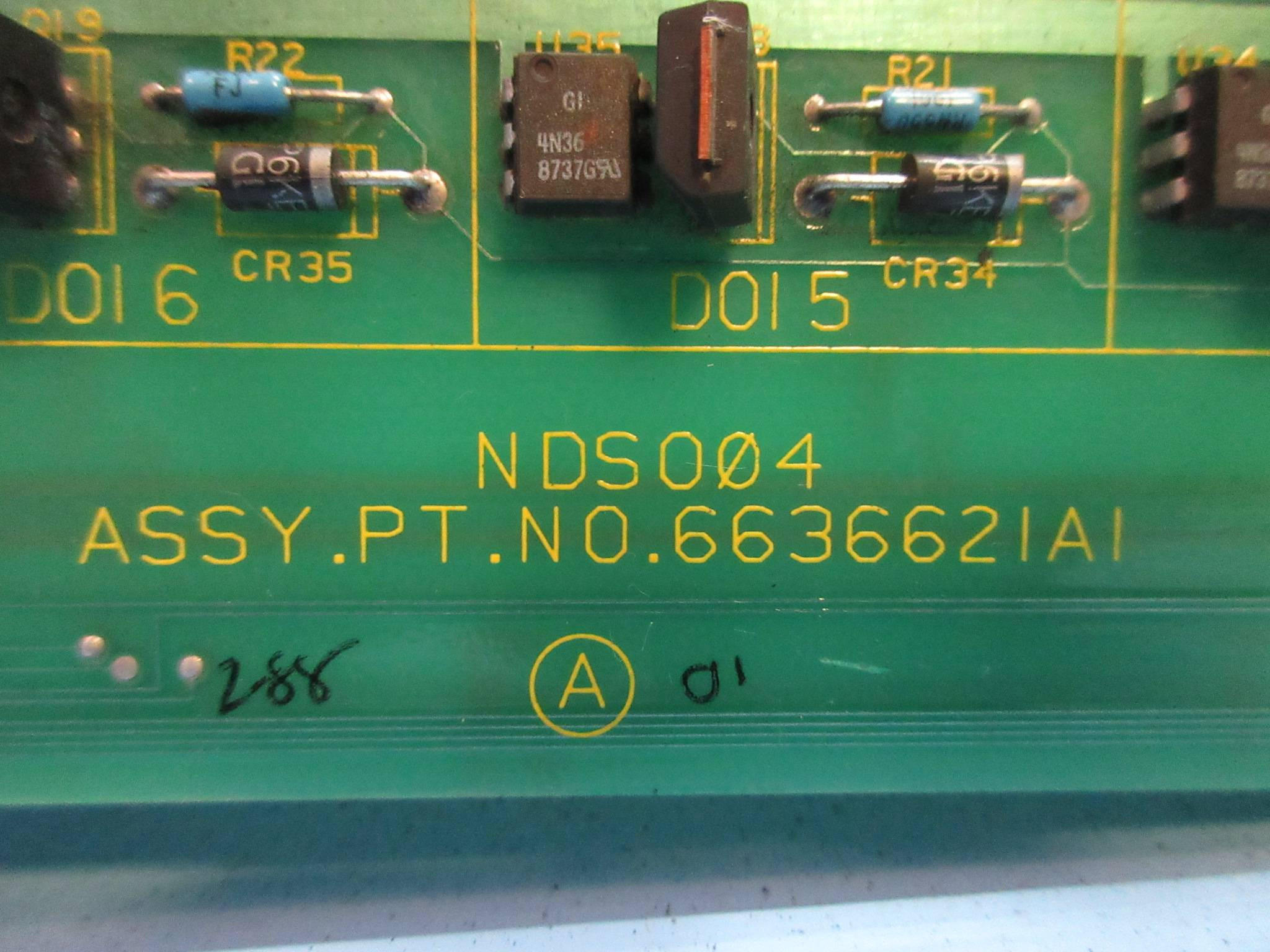 Bailey NDSO04 Network 90 Digital Slave Output Module 6636621A1 ABB ...
