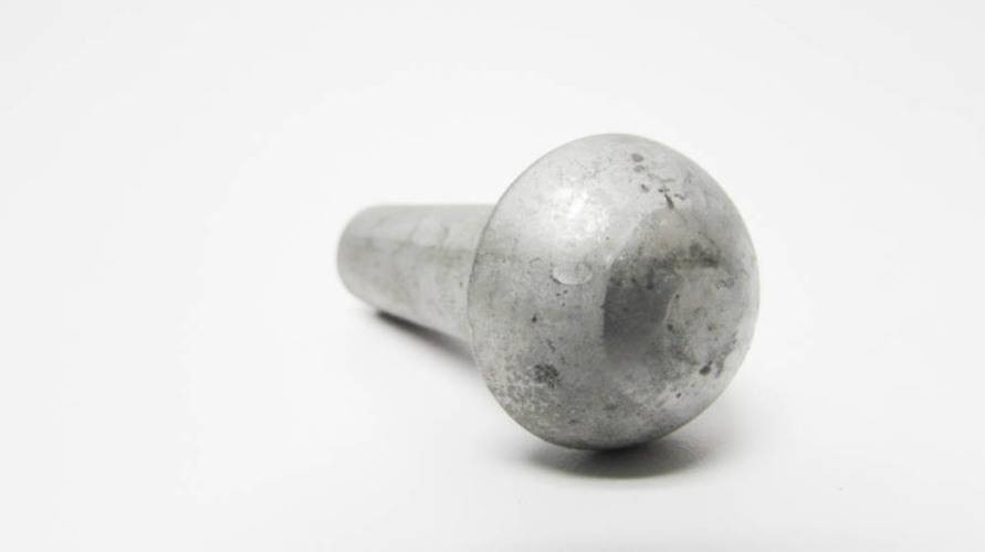 New Lot of 50 Fastenal 5/8" X 2" Solid Round Button Head BH Rivet 12739