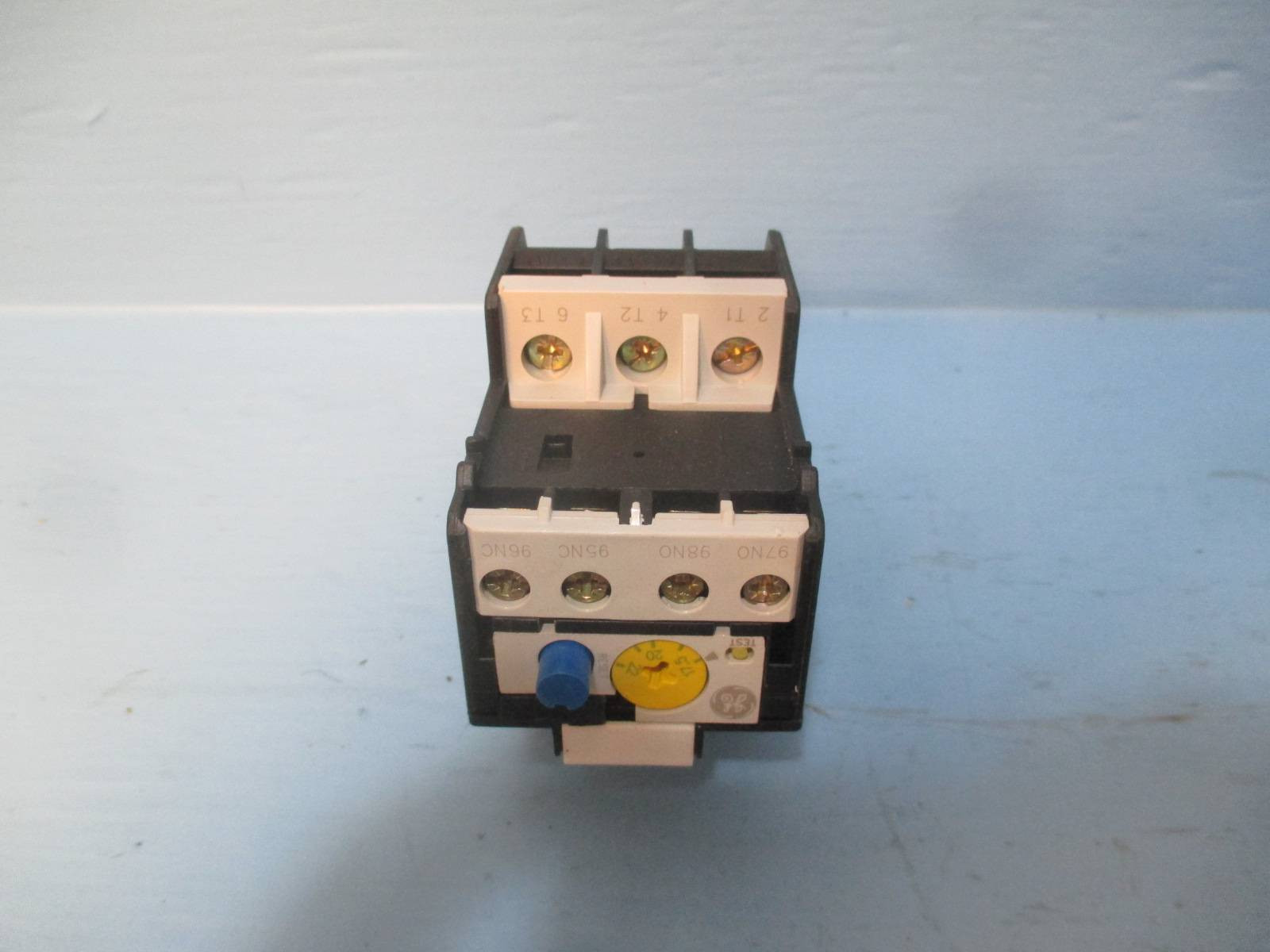 Lot of 5 x GE RTN1T 22A 120V Direct Mount Reset Overload Relay NEW LOT