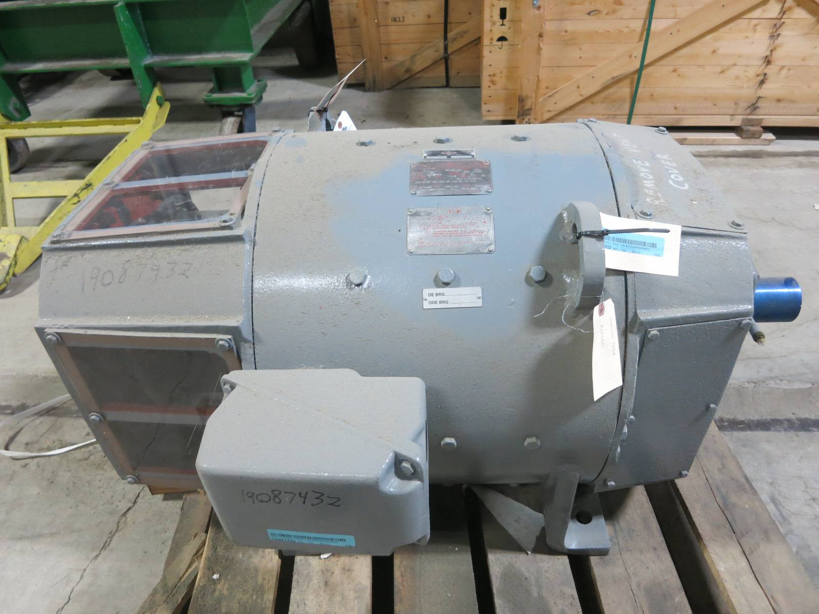 REBUILT General Electric DC Motor CD506AT 125 HP 500 V 1150/2000 RPM SPFGSV GE (PM27411