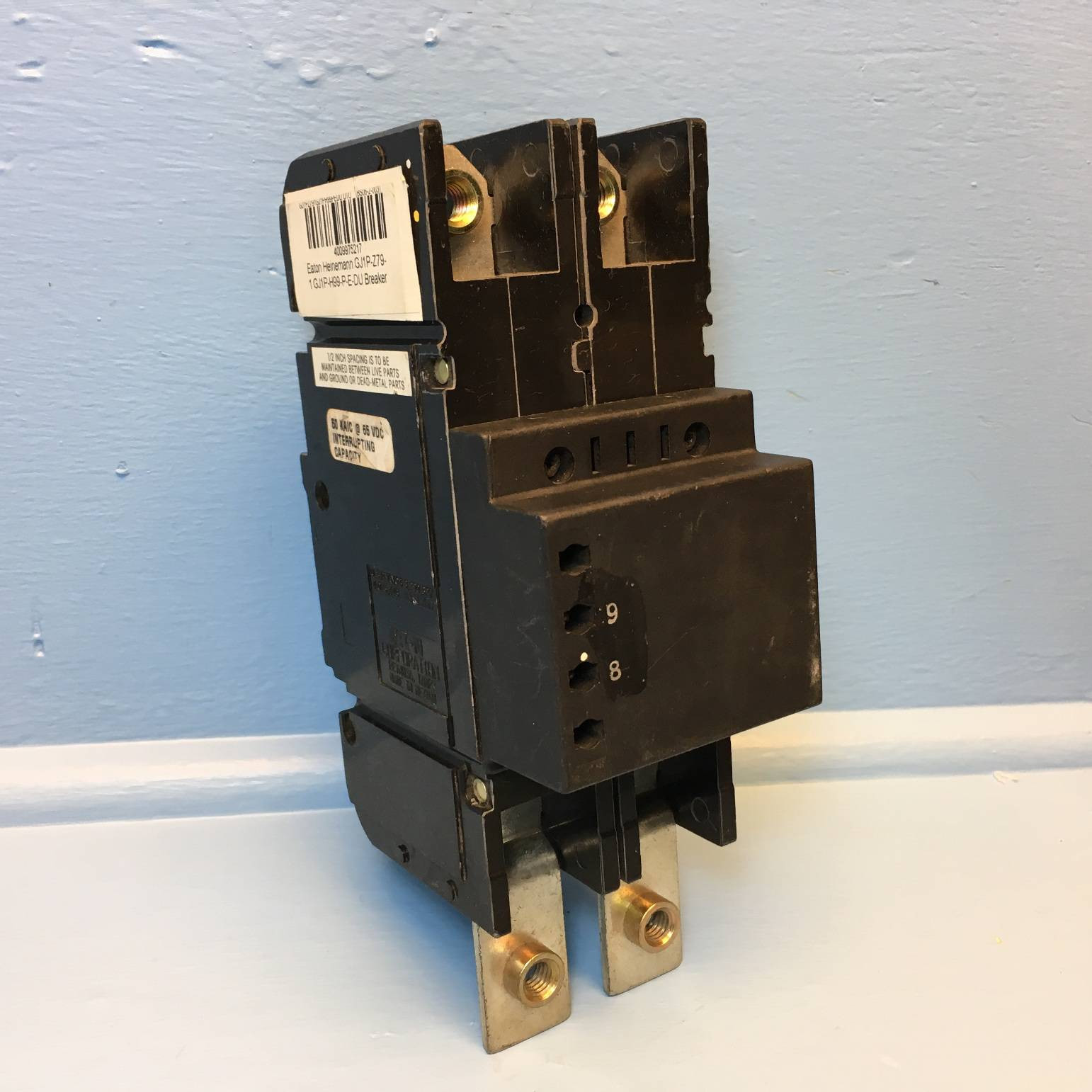 Eaton Heinemann GJ1PZ791 450A Circuit Breaker 2P 65V GJ1PH99PEDU