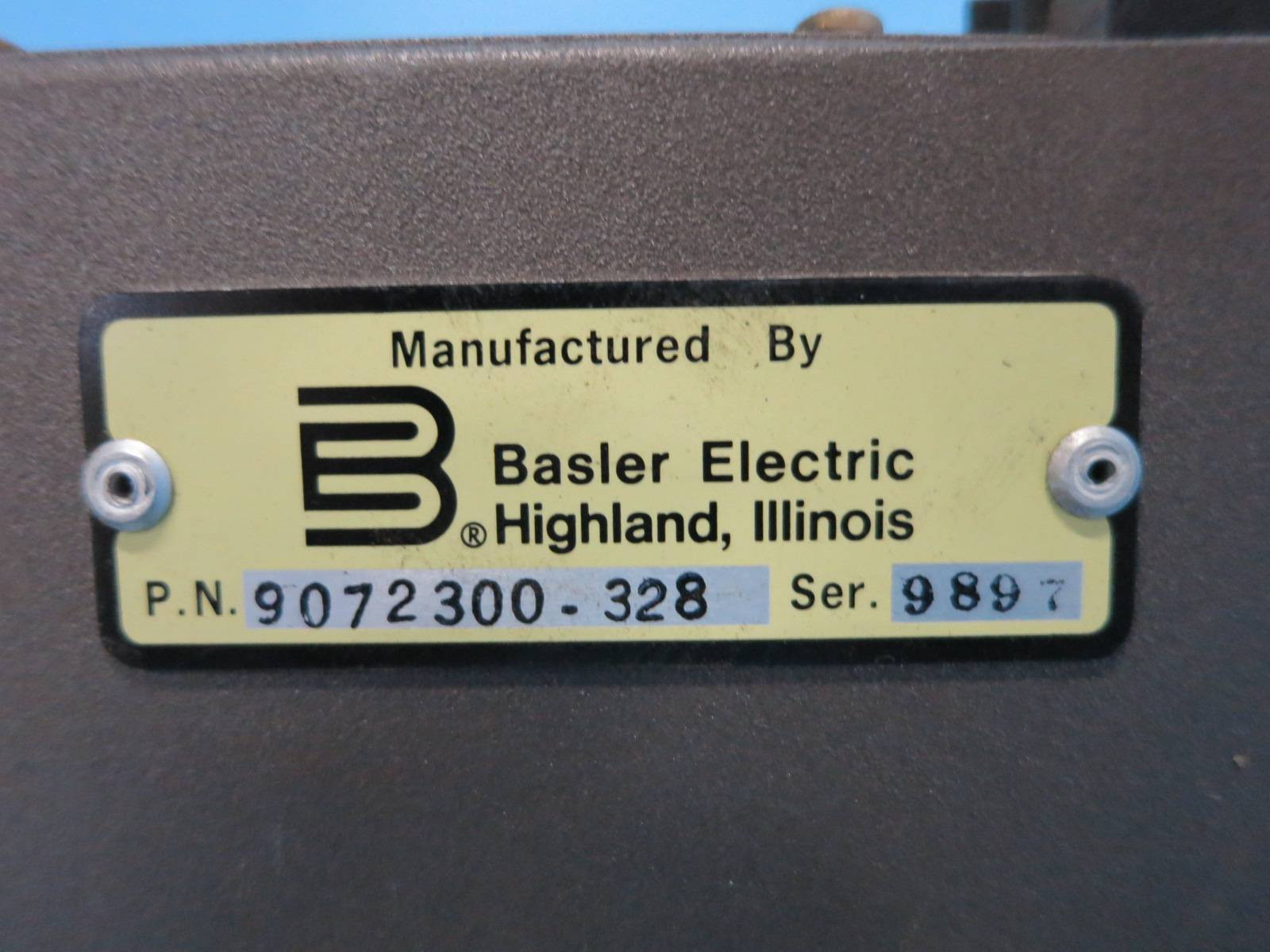 Basler Electric 9072300328 Model MOC2499 Motor Operated Control