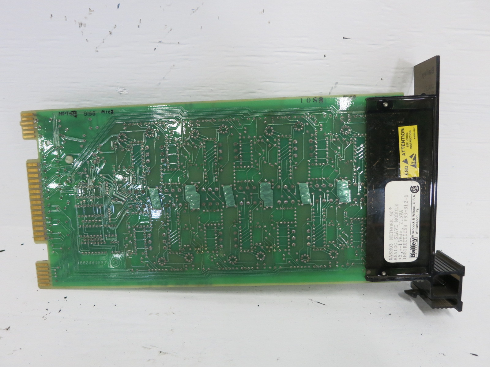 Bailey NASM03 Network 90 Analog Slave RTD Module 6634416D1 ABB Symphony ...