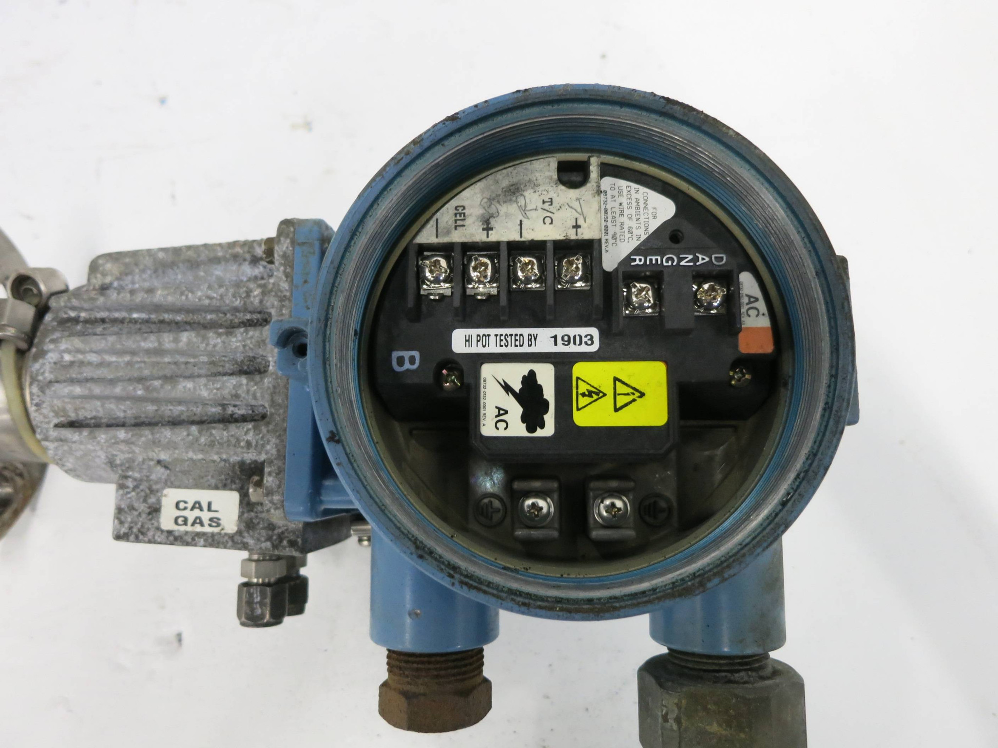 Rosemount O2 Probe Rosemount OXT4ADR 12411203 Oxymitter DR 4000 In Situ Oxygen Transmitter ...