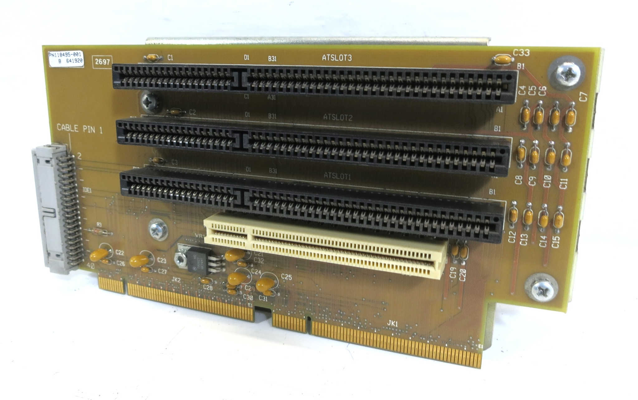 Xycom 118495-001 3-Slot Card Module Board Quantum Pioneer SG Hard Disk  Drive (DW2184-1)