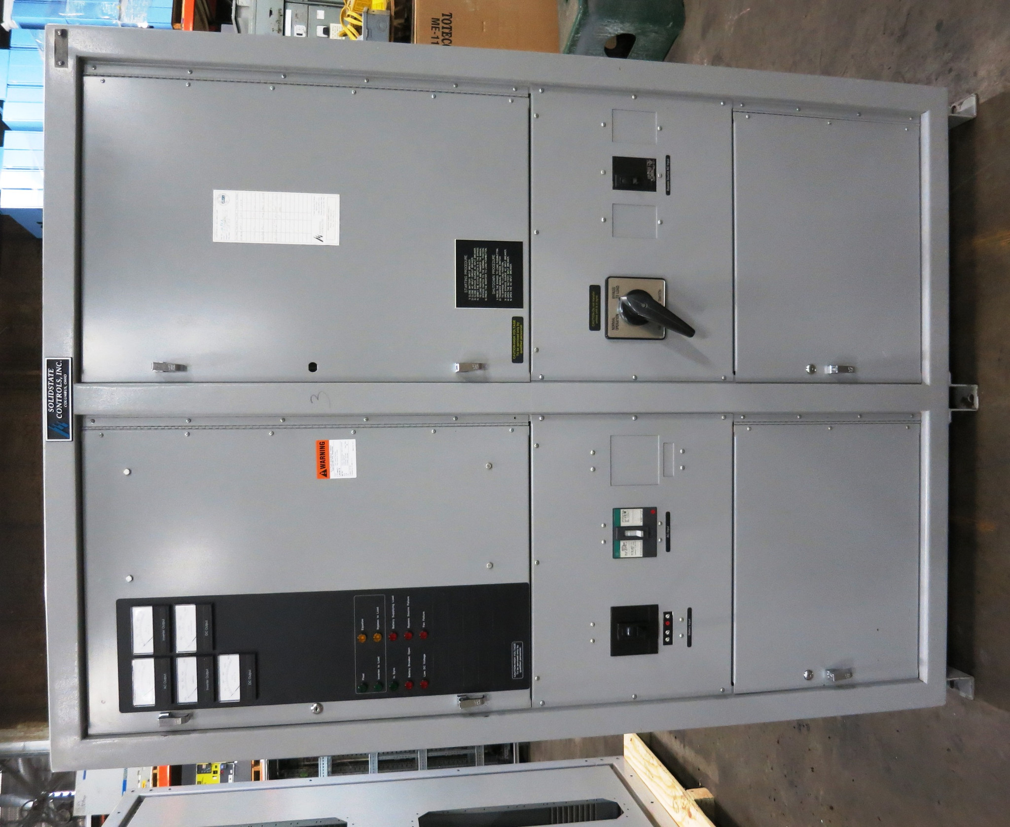 SCI SE3015N-3 1PH 15 kVA UPS SolidState Controls 480V 125A Power Supply  Ametek (DW2234-2) - River City Industrial