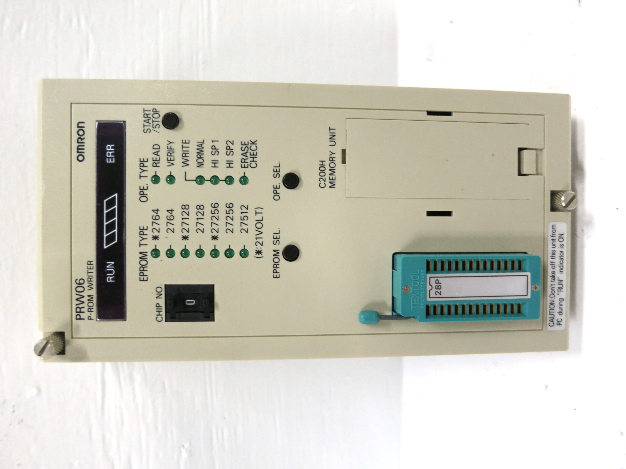 NEW Omron C500-PRW06 P-ROM Writer Sysmac Programmable Controller PLC  C500PRW06 (DW2498-1)