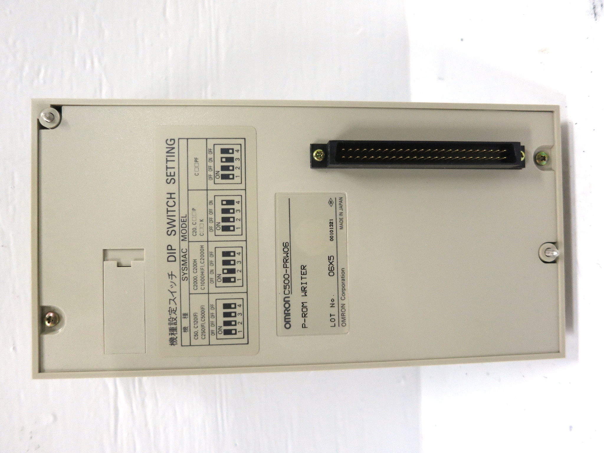 NEW Omron C500-PRW06 P-ROM Writer Sysmac Programmable Controller
