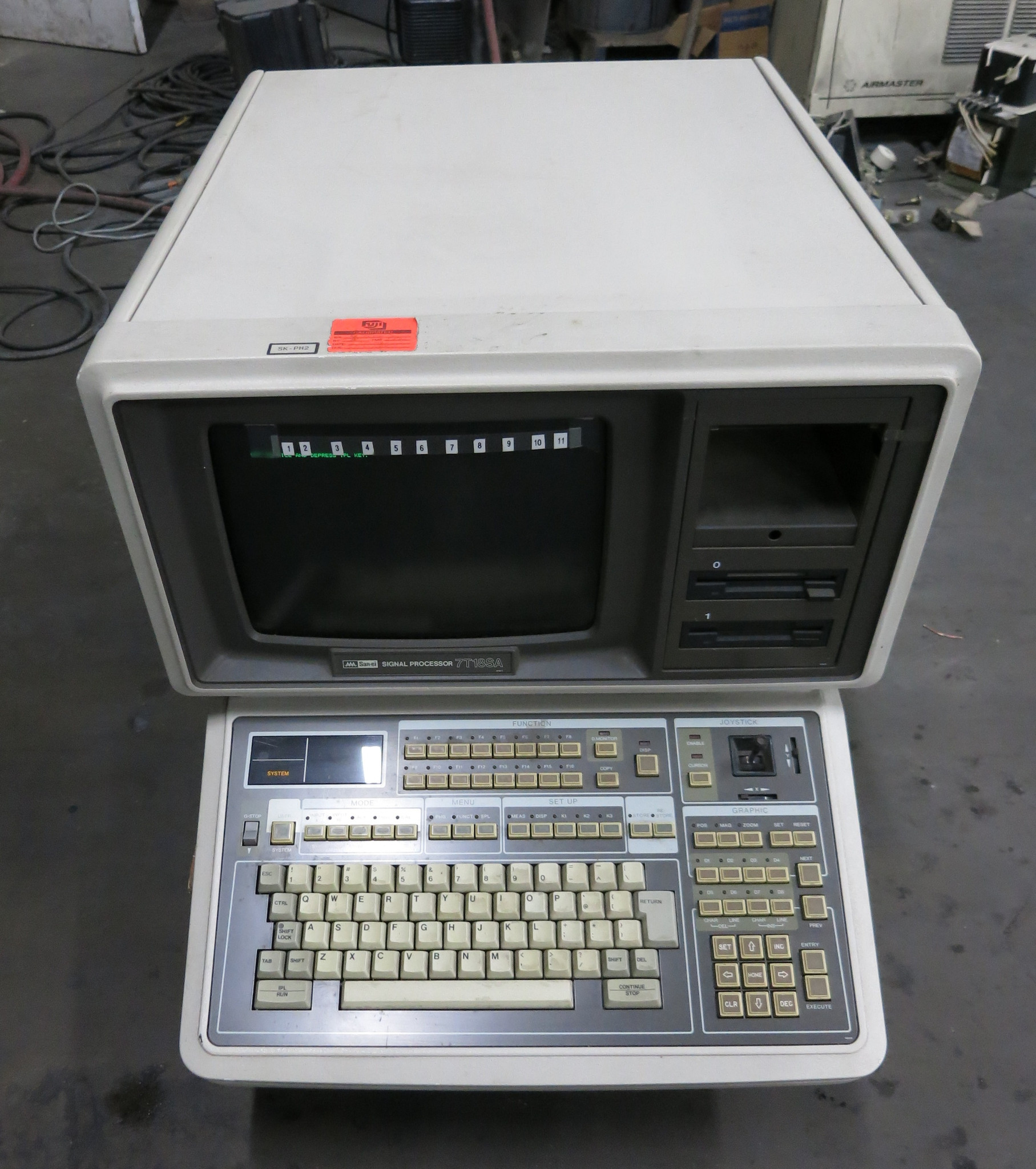 NEC San-ei 7T18SA Signal Processor Data Aquisition Recorder Computer ...