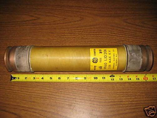 Fusible électrique GE 55A212942P6RB 5.08KV 6R 80KA - NEUF