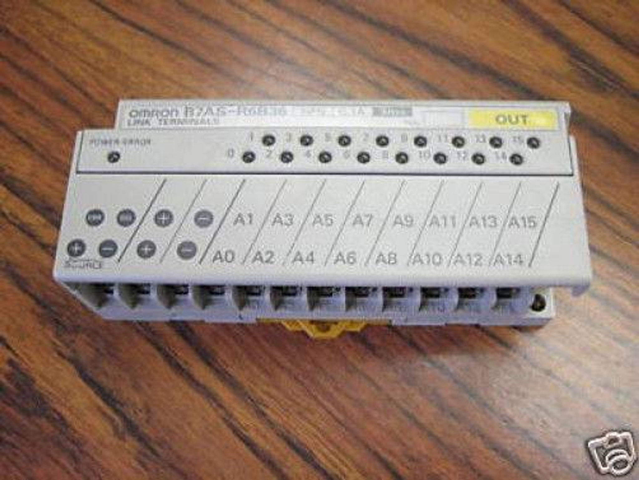 Omron B7AS-R6B36 Link Terminal Out B7ASR6B36 Terminals Output A0 to A14  (EBI3165-17)