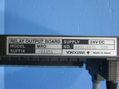 Yokogawa MRO-214*A Relay Output Board PLC MRO214*A 24 VDC MR0214*A 24V Module (NP0787-3)