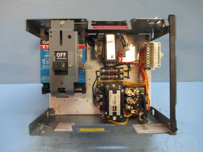 Cutler Hammer F10 Unitrol Size 1 Starter 15 Amp Breaker 12" MCC Bucket Sz1 C-H (TK0887-1)