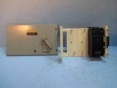 Image of Allen Bradley 798 Series 70 Amp Breaker Type Feeder MCC MCCB Bucket 12" 70A