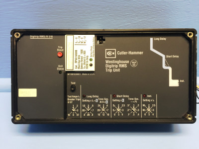 Cutler Hammer Digitrip RMS/R 510 1600 Amp Trip Unit w/ 800A Plug RP6A16A080 LSI (EM1100-1)