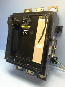 Image of Square D PAF361600DC1680 1600A DC Circuit Breaker w Aux & UVR 1600 Amp bad label