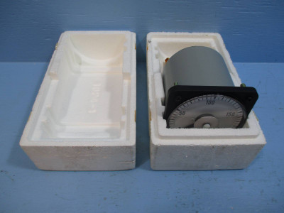 New In Box GE General Electric Model 103 Type ACA Range 0-5 AC Amperes Meter Amp (TK1305-5)