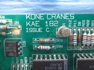 Kone Cranes KAE-182 Control Board PLC KAE182 Issue C (TK1326-2)