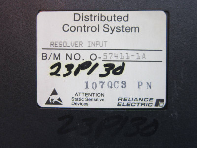 Reliance Electric 0-57411-1A Resolver Input Module RE 0574111A PLC 0-57411-1 IN (NP1017-1)