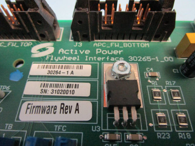Active Power 30265-1_00 Flywheel Interface Card PLC Board 30264-1 PWB 302651 (NP1038-2)