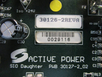 Active Power System I/O 30115-03 w SIO Daughter PWB 30127-2_02 PCB 30126-2 30114 (NP1040-5)
