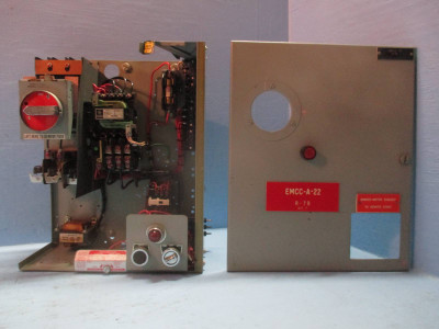 General Electric GE 7700 Size 1 Starter 18" 30 Amp Fusible Type MCC Bucket MCCB (TK1448-9)