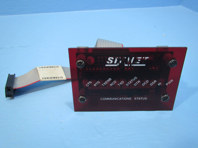 Sixnet 60-CLED Communications Status w Cable PLC CB404B Digitronics Six Net (PM1855-68)