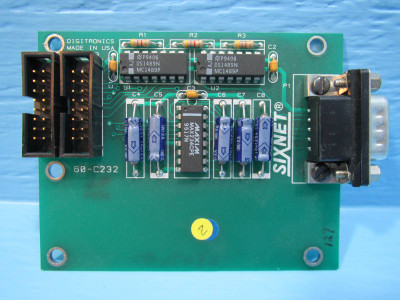 Sixnet 60-C232 PLC CB401B CB401 60C232 Digitronics Six Net Module Circuit Board (PM1854-68)