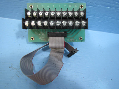 Image of Sixnet 60-TERM-1 Terminal Board w Cable 60-CABLE20-1 CB380A Digitronics Six Net