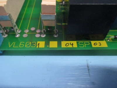 Refu Elektronik VL6031.04 SP03 Siemens Simovert Drive PLC Circuit Board VL6031 (TK1709-1)