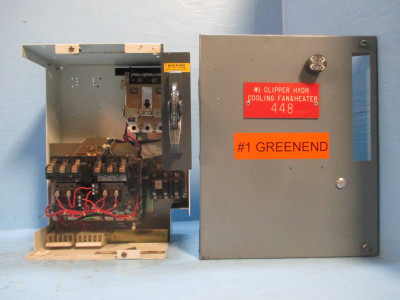 Image of Allen Bradley 2100 Centerline 18" Size 1 Reversing 7 Amp Breaker MCC Bucket 7A