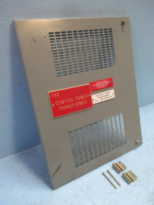 Image of Allen Bradley 2100 Centerline 18 Inch Motor Control Center Blank Door w/ vents
