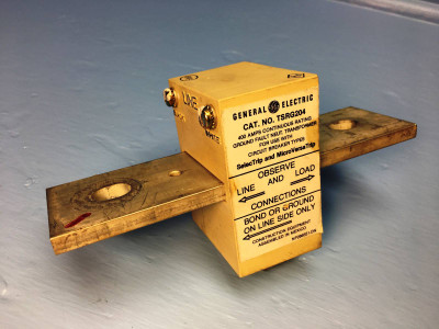 Image of GE TSRG204 400A Ground Fault Neutral Transformer MicroVersatrip General Electric