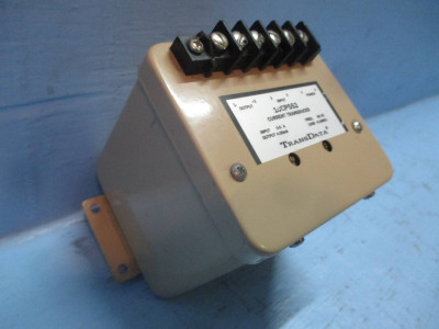 Image of TransData 10CP552 Current Transducer 0-5A 4-20mA 60Hz 0-1500 Trans Data