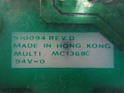 K-Tron S10094 REV. D Power Supply PLC Board Card 94V-0 Ktron (TK2210-2)