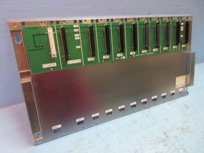 Image of Yaskawa JAMSC-MB22A 11-Slot Backplane PLC & Memocon-SC JRMSI-MB22A Mounting Base