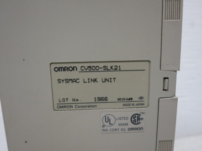 Omron CV500-SLK21 Sysmac Link Unit PLC Module CV500SLK21 CV500-SLK-21 (EBI3214-7)