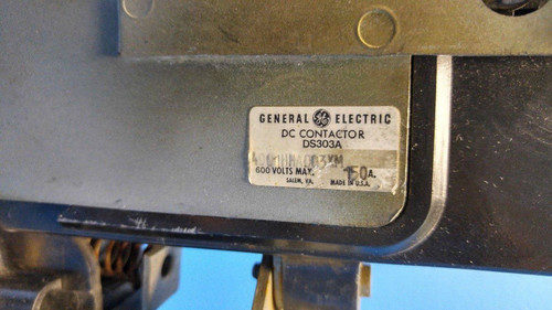 GE DS303A-4D01HHA003XM DC Contactor 150 Amp 600V 150A General Electric (MM0604-1)