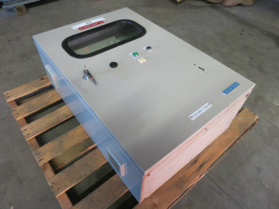 Image of Riken Keiki Model IF-770 Gas Density Panel Indicator Cabinet w/o Breaker IF770