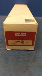 Image of New GEC Alsthom LOSR-K-250 250 Amp 600V Time Delay Fuse Class RK-1NIB