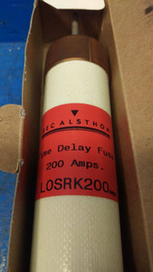 New GEC Alsthom LOSRK200 200 Amp 600V Time Delay Fuse 200A NIB (MM0595-3)
