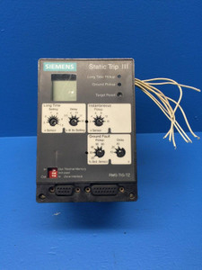 Image of Siemens RMS-TIG-TZ  Static Trip III RMSTIGTZ Trip Unit 18-483-905-507