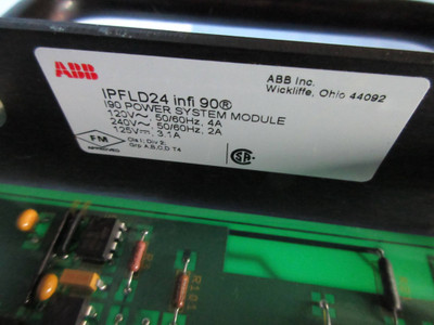 ABB IPFLD24 infi-90 I90 Power System Module Assy 6642397F1 Bailey Symphony (TK2343-3)