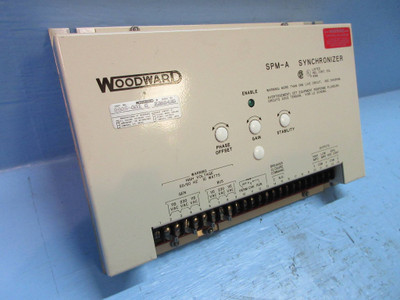 Woodward 9905-001-G SPM-A Synchronizer Module 9905001 Rev. G 115V 230V (TK2483-4)
