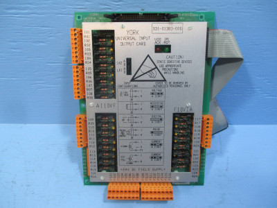 Image of York 031-01383-000 Universal Input Output Card UIOC 031-01383D000 Circuit Board