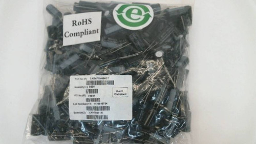 Image of New Cornell Dubilier Mallory Lot of 200 SXR471M050ST 470UF 50V Bag of 200 units